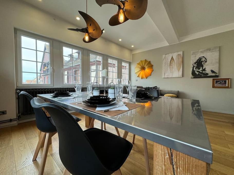 L'Arsenal - Appartement Centre Ville - Poche Commerces & Restaurant - 6 P Selestat Bagian luar foto